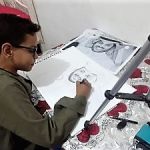 المبدع الصغير “زياد الخفاجي” وتجربته في رسم الشخصيات