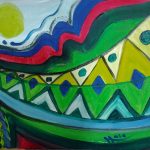 الفن العسيري في اليوم الوطني ٩٢ عند هالة السيد