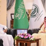 الأمير سعود بن نهار يستقبل رئيس النادي الأدبي بالطائف