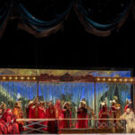 حضور أوبرا “زرقاء اليمامة” يشيدون بلوحة فنية بصرية تخطف الأنفاس