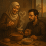 “شوربةُ” أُمِّي.. قَلبٌ يُسْكَبُ شِفاءً