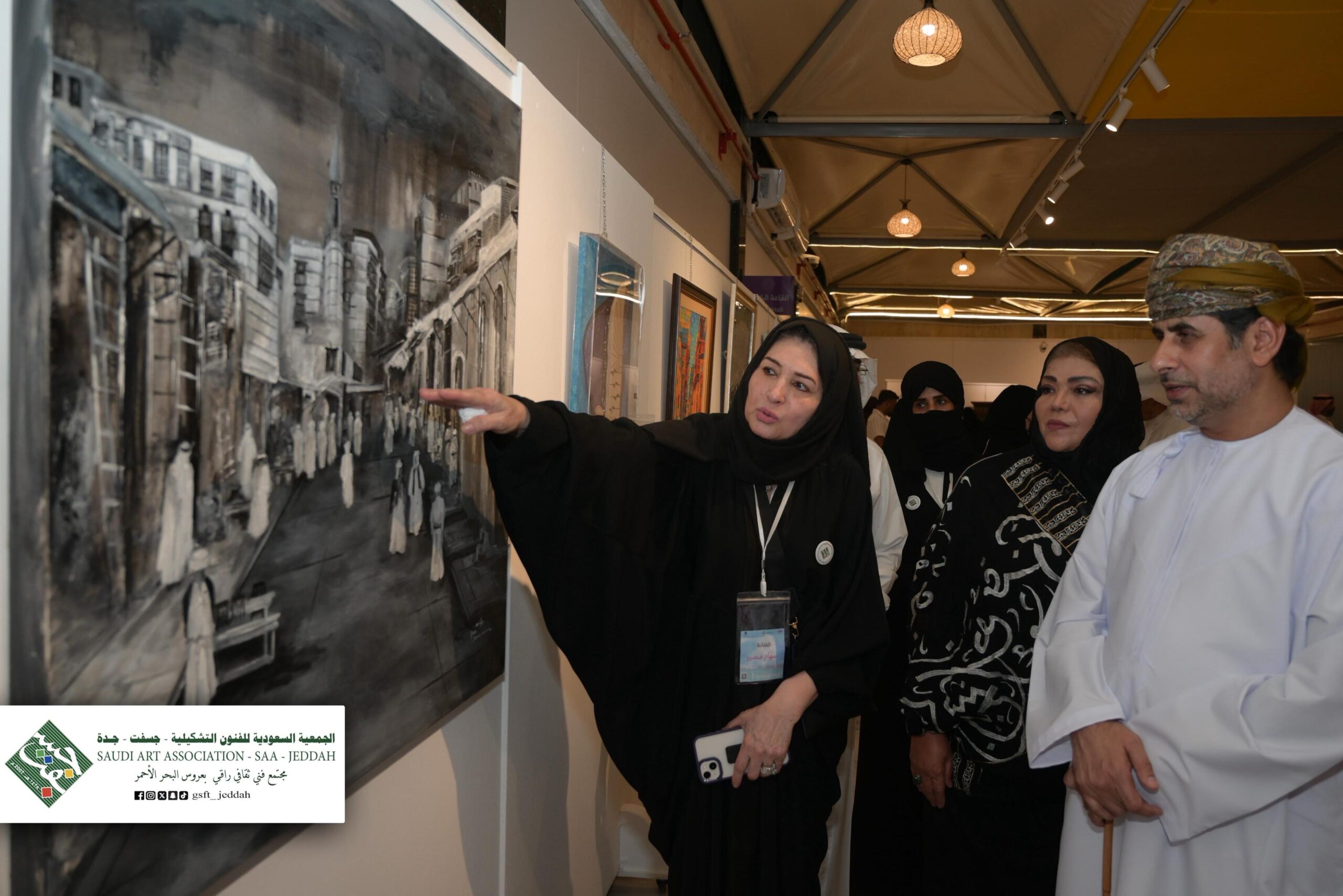 ‎افتتاح معرض “جدة بريشتنا” لجمعية جسفت جدة