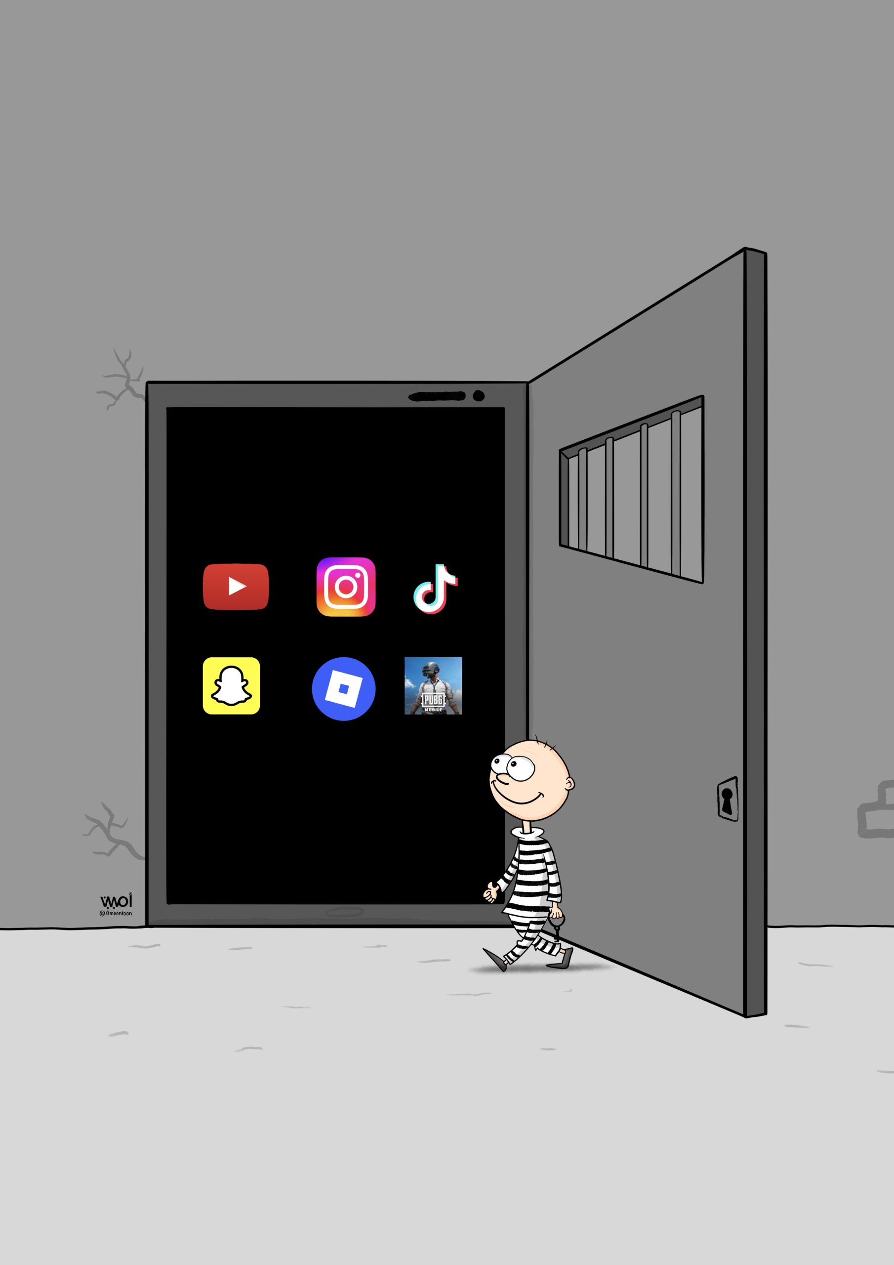 كاريكاتير العدد (١٢٣)