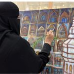 الفن التشكيلي وبصمة الهوية في أعمال التشكيلية فوزيه القثمي