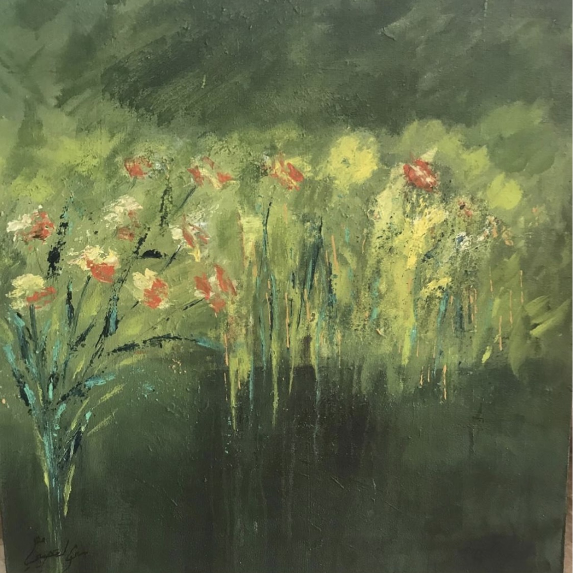 الفنانة التشكيلية منى القصبي.. بين هلالين