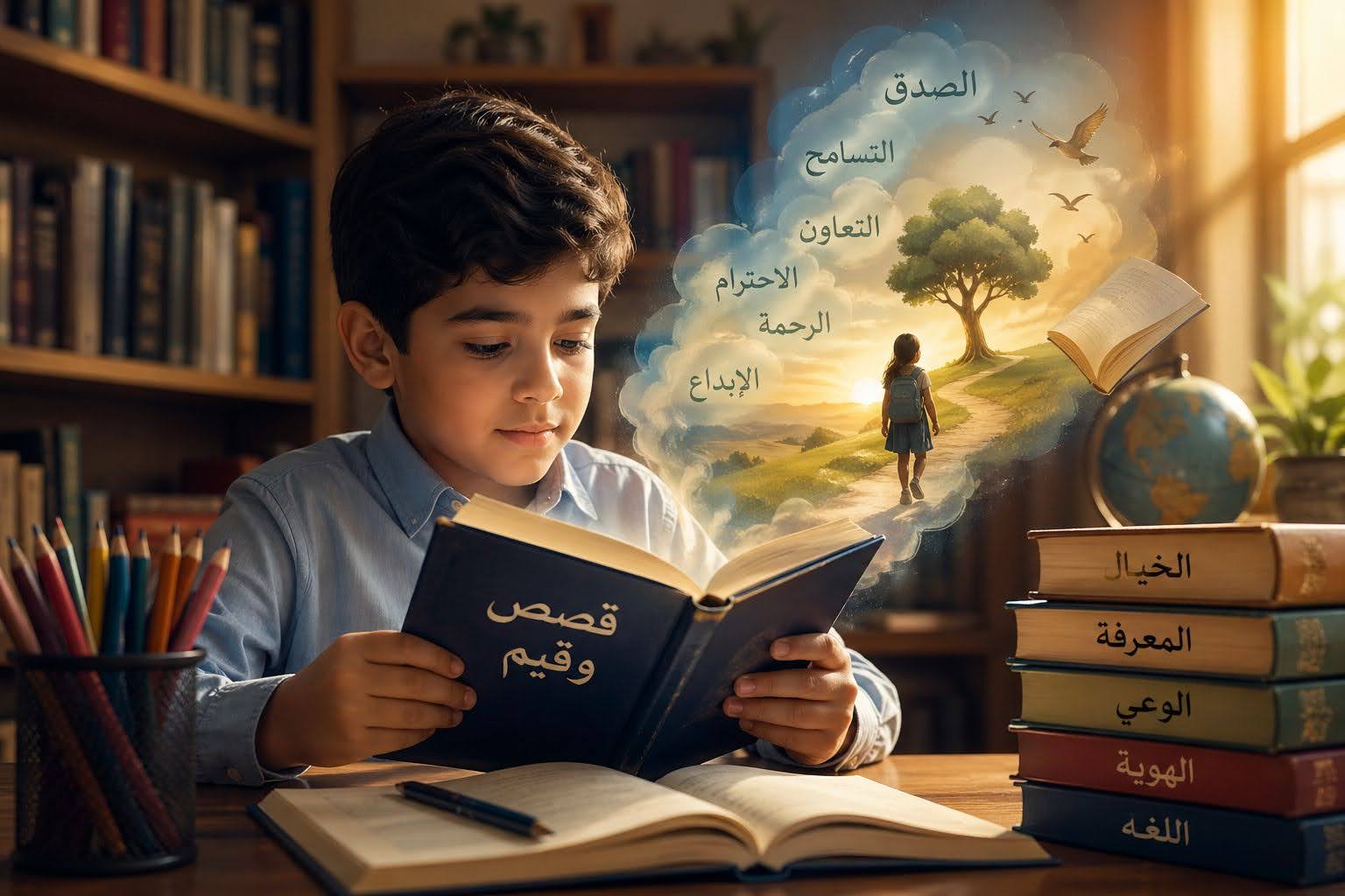 بالأدب تُبنى العقول وتُصاغ القيم